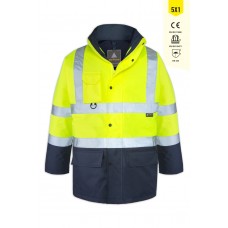 OLYMPUS MAX - BREATHANE HI-VIS TWO - TONE 5 İN 1 JACKET