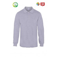 ECO POLO YAKA PİKE UZUN KOL T-SHİRT