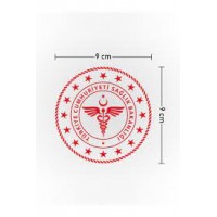 Sağlık Çalışanları Resmi Göğüs Arması 100 lü set